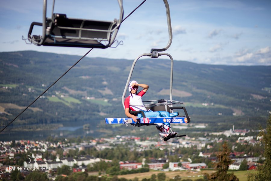 skcozek narciarski norwegia trening